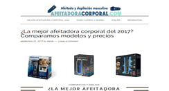 Desktop Screenshot of afeitadoracorporal.com